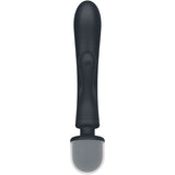 SATISFYER - MASSEUR VIBRATEUR LAPIN TRIPLE LOVER GRIS