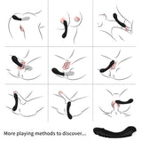 ARMONY - GODE VIBRATEUR POINT G SILICONE NOIR