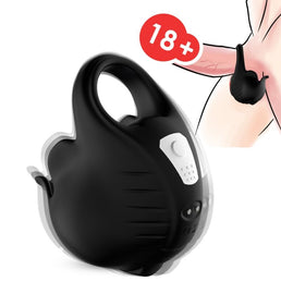 ARMONY - ANNEAU VIBRATEUR VENTOUSES NOIR