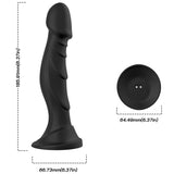 ARMONY - GODE VIBRATEUR & PLUG ANAL TÉLÉCOMMANDE NOIR