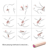 ARMONY - WARHEAD VIBRATOR BULLET TÉLÉCOMMANDE DORÉ 2 CM X 8.8 CM