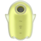 SATISFYER - GLOWING GHOST AIR PULSE & VIBRATEUR JAUNE
