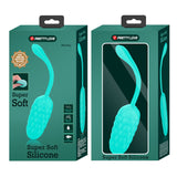PRETTY LOVE - OEUF VIBRANT  TEXTURE MARINE RECHARGEABLE AQUA GREEN