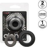 CALEXOTICS - ALPHA PROLONG LOT DE 2 BAGUE GRIS