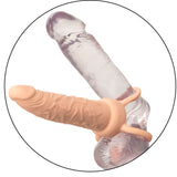 CALEXOTICS - PERFORMANCE MAXX RECHARGEABLE DOUBLE PÉNÉTRATEUR PEAU CLAIRE