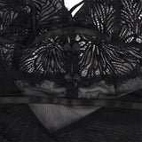 SUBBLIME - BABYDOLL  BRETELLES EN DENTELLE RÉGLABLES NOIR L/XL