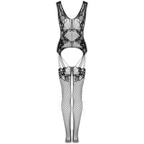 LIVCO CORSETTI FASHION - BODYSTOCKING JULOVE NOIR TAILLE UNIQUE