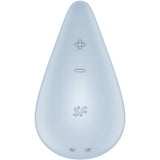SATISFYER - VIBRATEUR DEW DROP LAY-ON BLEU