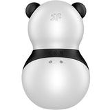 SATISFYER - POCKET PANDA STIMULATEUR & VIBRATEUR NOIR ET BLANC