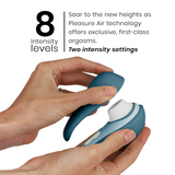 WOMANIZER - LIBERTY 2 STIMULATEUR DE CLITORIS ET ASPIRATION BLEU