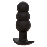 CALEXOTICS - ROCK BOTTOM PLUG ANAL PERLÉ 10 VIBRATIONS SILICONE NOIR
