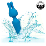 CALEXOTICS - COUTURE KIT VIBRATEUR WAND 10 VIBRATIONS BLEU