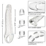 CALEXOTICS - MAXX EXTENSEUR DE PÉNIS RÉGLABLE TRANSPARENT