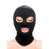 NS NOVELTIES - FETISH & FASHION CAGOULE YEUX ET BOUCHE NYLON NOIR