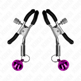 KINK - PINCE À METON SIMPLE CLOCHE VIOLET 6 CM