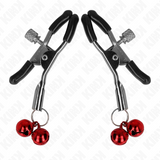 KINK - PINCE À METON DOUBLE CLOCHE ROUGE 6 CM