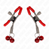 KINK - PINCE À METON DOUBLE CLOCHE ROUGE ROUGE 6 CM