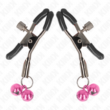 KINK - PINCE À METON DOUBLE CLOCHE ROSE 6 CM