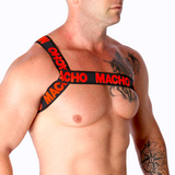 MACHO - HARNAIS ROMAIN ROUGE S/M