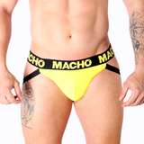 MACHO - MX25A JOCK LYCRA JAUNE XL