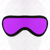 KINK - BANDAGE TEXTURÉ À ÉCAILLES AVEC BORD RECOUVERT VIOLET 20 x 7 CM