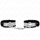 KINK - APPUI-POIGNETS FINS NOIR / ARGENT 30 X 4 CM