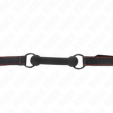 KINK - BONE BAG AVEC SANGLE EN CUIR NOIR AJUSTABLE 41-57 CM