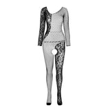 PASSION - BS 107 BODYSTOCKING ROUGE TAILLE UNIQUE