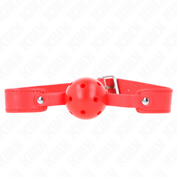 KINK - BALLE RESPIRANTE ROUGE 4,5 CM BAG 65 x 2,5 CM