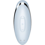 SATISFYER - TAP & CLIMAX 2 VIBRATEUR & STIMULATEUR BLEU