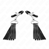 KINK - PINCES À TÉLÉMONS À PAMPONS EN CUIRETTE 6 CM