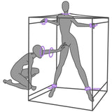 SECRET DOME - KINK CLUB CABINE SCANDALE PURPLE
