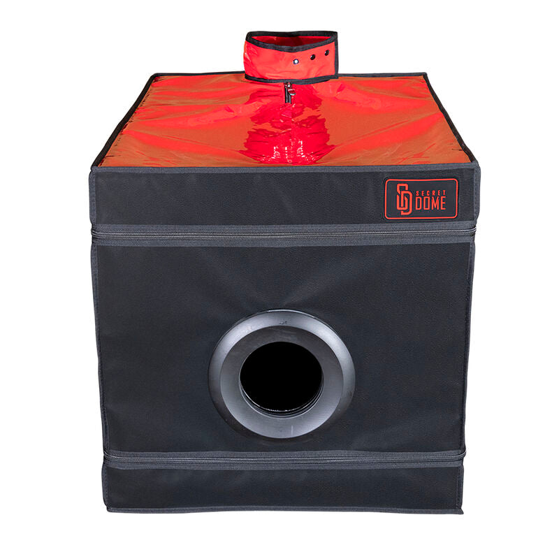 SECRET DOME - KINK CLUB LA NICHE CABINE NOIR ET ROUGE