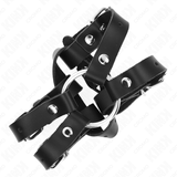 KINK - ANNEAU PÉNIS AVEC PLUSIEURS SANGLES RÉGLABLES