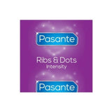 PASANTE - PRÉSERVATIFS INTENSITÉ RIBS & DOTS 144 UNITÉS