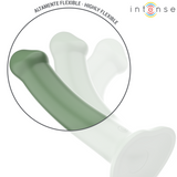 INTENSE - BECCA VIBRATEUR AVEC VENTOUSE 10 VIBRATIONS TÉLÉCOMMANDE VERTE