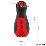 JAMYJOB - MASTURBATEUR AUTOMATIQUE CORE-X 5 MODES D'ASPIRATION ET DE VIBRATION