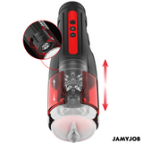 JAMYJOB - MASTURBATEUR VAGIN AUTOMATIQUE CYCLONE 10 MODES DE ROTATION ET DE POUSSÉE