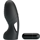PRETTY LOVE - ALAN VIBRATEUR DE DOIGTS EN SILICONE NOIR