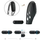 PRETTY LOVE - VIBRATEUR DOIGT EN SILICONE GILO NOIR