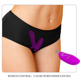 PRETTY LOVE - MASSEUR & VIBRATEUR 12 VIBRATIONS TÉLÉCOMMANDE VIOLET
