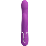 PRETTY LOVE - VIBRATEUR ET STIMULATEUR MULTIFONCTION 4 EN 1 VIOLET