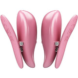PRETTY LOVE - PINCES À TÉTONS CAILEY 10 VIBRATIONS TÉLÉCOMMANDE ROSE