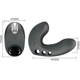 PRETTY LOVE - VIBRATEUR DOIGT CAMELIA 7 VIBRATIONS NOIR