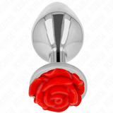KINK - PLUG ANAL ROSE ROUGE TAILLE L