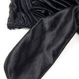 SUBBLIME - 955205 ENSEMBLE SOUTIEN-GORGE AVEC NŒUD NOIR RÉGLABLE L/XL