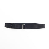 SUBBLIME - 955373 ROBE À BRETELLES EN CUIR NOIR S/M