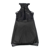 SUBBLIME - 955489 ROBE DOS NU AVEC TRANSPARENCES NOIRE L/XL