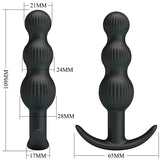 PRETTY LOVE - VIBRATEUR ANAL SIDNEY 10 VIBRATIONS NOIR