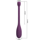 PRETTY LOVE - VIBRATEUR CONTRÔLÉ PAR APPLICATION LEVIATHAN VIOLET